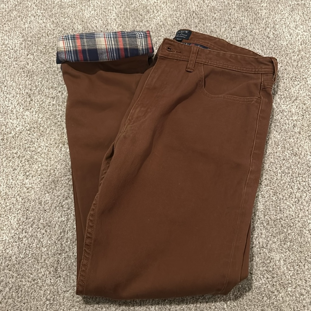J. Crew Flannel Pants (Mens)